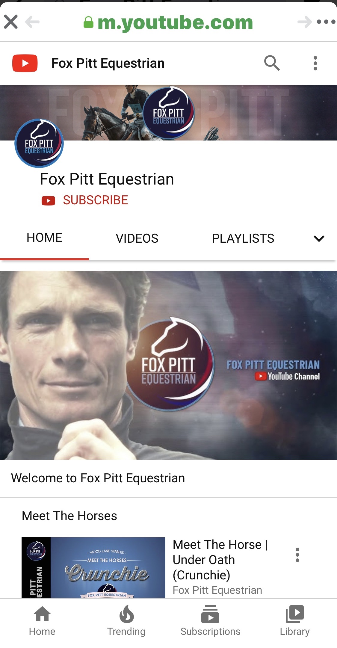 Fox-Pitt Equestrian TV