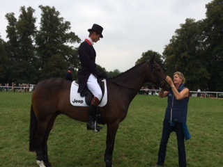 Burghley - Dressage