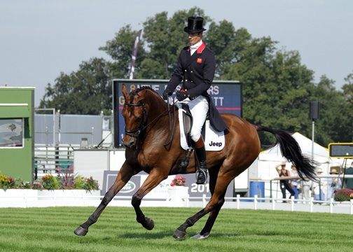 Burghley - Day 1 Dressage